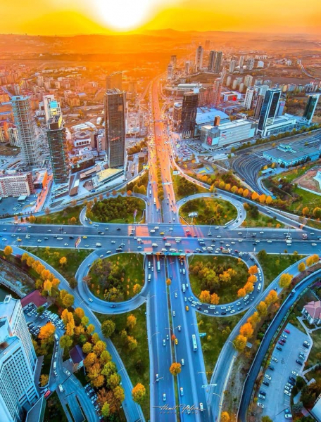 Hệ thống giao thông của Thủ đô Ankara, Thổ Nhĩ Kỳ - Nguồn: Architeture and Design